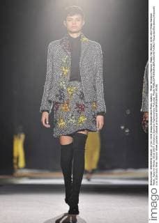 Milan Woman s Fashion Week Fall Winter 2016 2017 Milan Fashion Week, Autumn Winter 2016 2017. Ermanno Scervino Fashionshow Pictured: Model  RiccardoxGiordanox xfotosicki