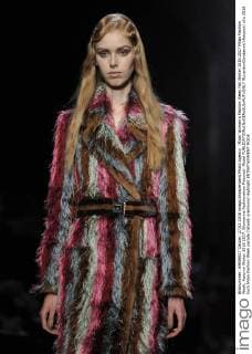 Milan Woman s Fashion Week Fall Winter 2016 2017 Milan Fashion Week, Autumn Winter 2016 2017. Blumarine Fashionshow Pictured: Model  RiccardoxGiordanox xfotosicki