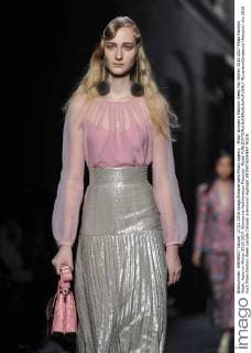 Milan Woman s Fashion Week Fall Winter 2016 2017 Milan Fashion Week, Autumn Winter 2016 2017. Blumarine Fashionshow Pictured: Model  RiccardoxGiordanox xfotosicki