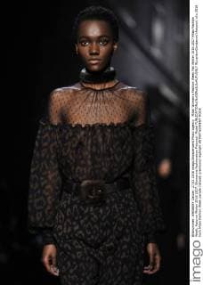 Milan Woman s Fashion Week Fall Winter 2016 2017 Milan Fashion Week, Autumn Winter 2016 2017. Blumarine Fashionshow Pictured: Model  RiccardoxGiordanox xfotosicki