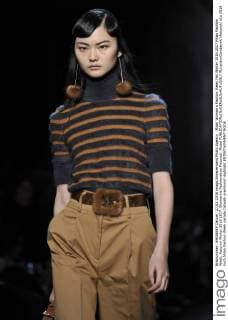 Milan Woman s Fashion Week Fall Winter 2016 2017 Milan Fashion Week, Autumn Winter 2016 2017. Blumarine Fashionshow Pictured: Model  RiccardoxGiordanox xfotosicki