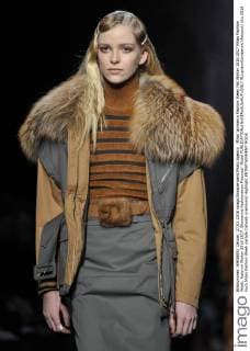 Milan Woman s Fashion Week Fall Winter 2016 2017 Milan Fashion Week, Autumn Winter 2016 2017. Blumarine Fashionshow Pictured: Model  RiccardoxGiordanox xfotosicki