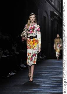 Milan Woman s Fashion Week Fall Winter 2016 2017 Milan Fashion Week, Autumn Winter 2016 2017. Blumarine Fashionshow Pictured: Model  RiccardoxGiordanox xfotosicki
