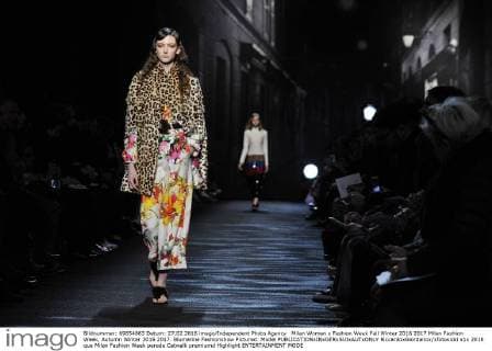 Milan Woman s Fashion Week Fall Winter 2016 2017 Milan Fashion Week, Autumn Winter 2016 2017. Blumarine Fashionshow Pictured: Model  RiccardoxGiordanox xfotosicki