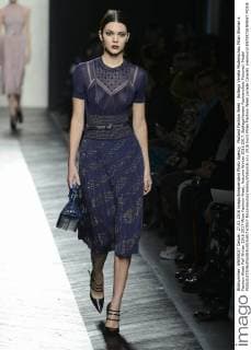 Mailand Fashion Week - Bottega Veneta Modenschau Milan Woman s Fashion Week Fall Winter 2016 2017 Milan Fashion Week, Autumn Winter 2016 2017. BottegaVeneta Fashionshow Pictured: Model  RiccardoxGiordanox xfotosicki