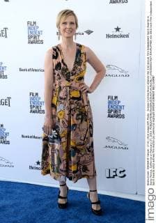 Actress Cynthia Nixon attends the 31st annual Film Independent Spirit Awards in Santa Monica, California on February 27, 2016.  LAP20160227017 JIMxRUYMEN
