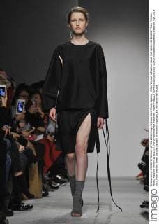 Milan Woman s Fashion Week Fall Winter 2016 2017 Milan Fashion Week, Autumn Winter 2016 2017. Ports Fashionshow Pictured: Model  RiccardoxGiordanox xfotosicki