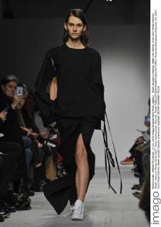 Milan Woman s Fashion Week Fall Winter 2016 2017 Milan Fashion Week, Autumn Winter 2016 2017. Ports Fashionshow Pictured: Model  RiccardoxGiordanox xfotosicki