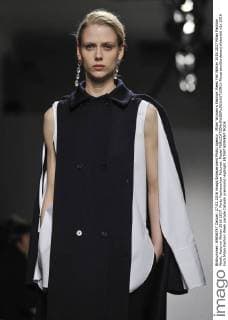 Milan Woman s Fashion Week Fall Winter 2016 2017 Milan Fashion Week, Autumn Winter 2016 2017. Ports Fashionshow Pictured: Model  RiccardoxGiordanox xfotosicki