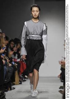 Milan Woman s Fashion Week Fall Winter 2016 2017 Milan Fashion Week, Autumn Winter 2016 2017. Ports Fashionshow Pictured: Model  RiccardoxGiordanox xfotosicki