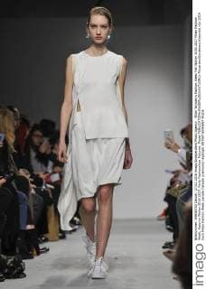 Milan Woman s Fashion Week Fall Winter 2016 2017 Milan Fashion Week, Autumn Winter 2016 2017. Ports Fashionshow Pictured: Model  RiccardoxGiordanox xfotosicki