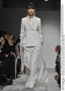 Milan Woman s Fashion Week Fall Winter 2016 2017 Milan Fashion Week, Autumn Winter 2016 2017. Ports Fashionshow Pictured: Model  RiccardoxGiordanox xfotosicki