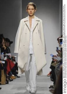 Milan Woman s Fashion Week Fall Winter 2016 2017 Milan Fashion Week, Autumn Winter 2016 2017. Ports Fashionshow Pictured: Model  RiccardoxGiordanox xfotosicki