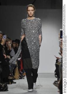 Milan Woman s Fashion Week Fall Winter 2016 2017 Milan Fashion Week, Autumn Winter 2016 2017. Ports Fashionshow Pictured: Model  RiccardoxGiordanox xfotosicki