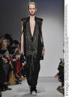 Milan Woman s Fashion Week Fall Winter 2016 2017 Milan Fashion Week, Autumn Winter 2016 2017. Ports Fashionshow Pictured: Model  RiccardoxGiordanox xfotosicki
