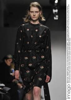 Milan Woman s Fashion Week Fall Winter 2016 2017 Milan Fashion Week, Autumn Winter 2016 2017. Ports Fashionshow Pictured: Model  RiccardoxGiordanox xfotosicki