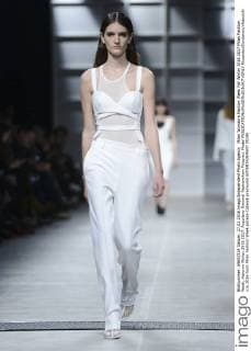 Milan Woman s Fashion Week Fall Winter 2016 2017 Milan Fashion Week, Autumn Winter 2016 2017. Acquilano Rimondi Fashionshow Pictured: Model  RiccardoxGiordanox xfotosicki