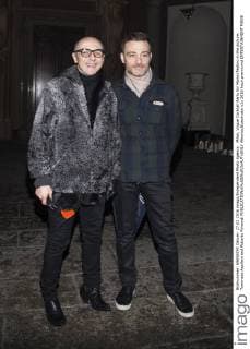 Milan, Vogue Cocktail Party for MarioxTestino in the picture: Tommaso Aquilani and Roberto Rimondi  AlbertoxScarpinato