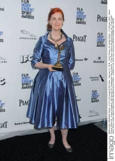 February 27, 2016 - Santa Monica, CA, United States - 27 February 2016 - Santa Monica, California - Emma Donoghue. 31st Annual Film Independent Spirit Awards - Press Room held at the Santa Monica Pier. Photo Credit: Santa Monica United States - ZUMAs123