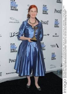 February 27, 2016 - Santa Monica, CA, United States - 27 February 2016 - Santa Monica, California - Emma Donoghue. 31st Annual Film Independent Spirit Awards - Press Room held at the Santa Monica Pier. Photo Credit: Santa Monica United States - ZUMAs123