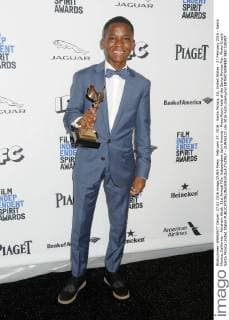 February 27, 2016 - Santa Monica, CA, United States - 27 February 2016 - Santa Monica, California - Abraham Attah. 31st Annual Film Independent Spirit Awards - Press Room held at the Santa Monica Pier. Photo Credit: Santa Monica United States - ZUMAs123