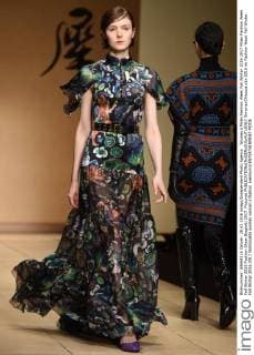 Woman s Milan Fashion Week Fall Winter 2016 2017 Milan Fashion Week Fall Winter 2016 Fashion Show Biagiotti 2017. Pictured  SimonaxChioccia