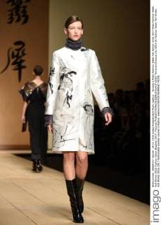 Woman s Milan Fashion Week Fall Winter 2016 2017 Milan Fashion Week Fall Winter 2016 Fashion Show Biagiotti 2017. Pictured  SimonaxChioccia
