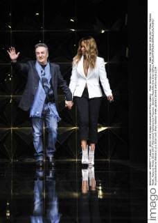 Milan Woman s Fashion Week Fall Winter 2016 2017 Milan Fashion Week, Autumn Winter 2016 2017. Richmond Fashionshow Pictured: Saverio Moschillo Eve Jihan Jeffers  RiccardoxGiordanox xfotosicki
