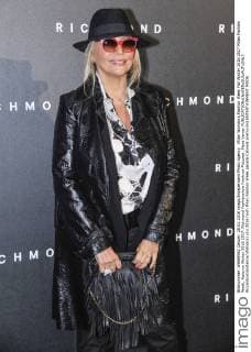 Milan Woman s Fashion Week Fall Winter 2016 2017 Milan Fashion Week, Autumn Winter 2016 2017. Richmond Fashionshow frontrow Pictured: Mara Venier  RiccardoxGiordanox xfotosicki