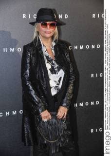 Milan Woman s Fashion Week Fall Winter 2016 2017 Milan Fashion Week, Autumn Winter 2016 2017. Richmond Fashionshow frontrow Pictured: Mara Venier  RiccardoxGiordanox xfotosicki