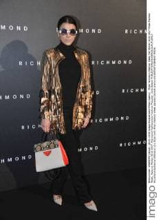 Milan Woman s Fashion Week Fall Winter 2016 2017 Milan Fashion Week, Autumn Winter 2016 2017. Richmond Fashionshow frontrow Pictured: Julia Salemi  RiccardoxGiordanox xfotosicki