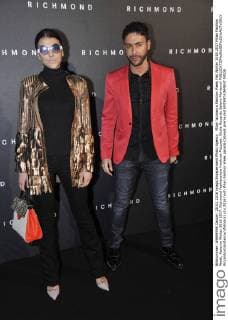 Milan Woman s Fashion Week Fall Winter 2016 2017 Milan Fashion Week, Autumn Winter 2016 2017. Richmond Fashionshow frontrow Pictured: Giulia Riccardo Salemi Montovoli  RiccardoxGiordanox xfotosicki