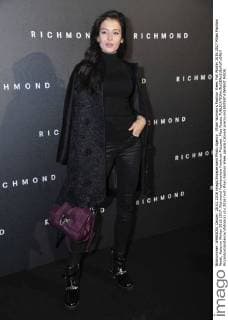 Milan Woman s Fashion Week Fall Winter 2016 2017 Milan Fashion Week, Autumn Winter 2016 2017. Richmond Fashionshow frontrow Pictured: Miss Russia  RiccardoxGiordanox xfotosicki