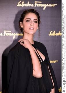 Woman s Milan Fashion Week Fall Winter 2016 2017 Milan Fashion Week Autumn Winter 2016 2017. Salvatore Ferragamo arrivals Pictured Miriam Leone  SimonaxChioccia