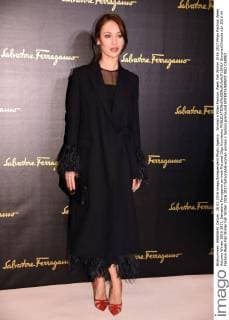Woman s Milan Fashion Week Fall Winter 2016 2017 Milan Fashion Week Autumn Winter 2016 2017. Salvatore Ferragamo arrivals Pictured Olga Kurylenko  SimonaxChioccia