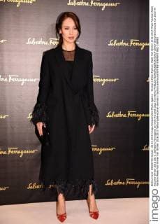 Woman s Milan Fashion Week Fall Winter 2016 2017 Milan Fashion Week Autumn Winter 2016 2017. Salvatore Ferragamo arrivals Pictured Olga Kurylenko  SimonaxChioccia
