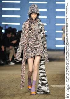 Milan Woman s Fashion Week Fall Winter 2016 2017 Milan Fashion Week, Autumn Winter 2016 2017. Missoni Fashionshow Pictured: model  RiccardoxGiordanox xfotosicki