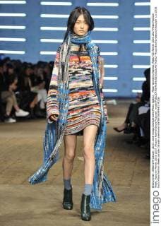 Milan Woman s Fashion Week Fall Winter 2016 2017 Milan Fashion Week, Autumn Winter 2016 2017. Missoni Fashionshow Pictured: model  RiccardoxGiordanox xfotosicki