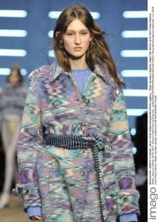 Milan Woman s Fashion Week Fall Winter 2016 2017 Milan Fashion Week, Autumn Winter 2016 2017. Missoni Fashionshow Pictured: model  RiccardoxGiordanox xfotosicki