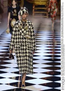 Milan Woman s Fashion Week Fall Winter 2016 2017 Milan Fashion Week, Autumn Winter 2016 2017. Dolce and Gabbana Fashionshow Pictured: model  fotosicki