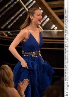 Feb 28, 2016 - Hollywood, California, U.S. - Brie Larson walks to stage after winning the Oscar for Performance by an actress in a leading role, for work on œRoom during the live ABC Telecast of The 88th Oscars at the Dolby Theatre. Hollywood U.S. - ZUMAz03_