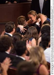 Feb 28, 2016 - Hollywood, California, U.S. - Brie Larson reacts to winning the Oscar for Performance by an actress in a leading role, for work on œRoom during the live ABC Telecast of The 88th Oscars at the Dolby Theatre. Hollywood U.S. - ZUMAz03_