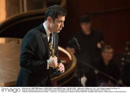 Feb 28, 2016 - Hollywood, California, U.S. - Josh Singer accepts the Oscar for Original screenplay, for work on œSpotlight during the live ABC Telecast of The 88th Oscars at the Dolby Theatre. Hollywood U.S. - ZUMAz03_
