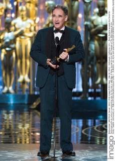 Feb 28, 2016 - Hollywood, California, U.S. - Mark Rylance accepts the Oscar for Performance by an actor in a supporting role, for his role in œBridge of Spies during the live ABC Telecast of The 88th Oscars at the Dolby Theatre. Hollywood U.S. - ZUMAz03_