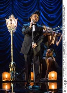 Feb 28, 2016 - Hollywood, California, U.S. - The Weeknd performs live at The 88th Oscars at the Dolby Theatre. Hollywood U.S. - ZUMAz03_