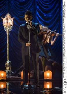 Feb 28, 2016 - Hollywood, California, U.S. - The Weeknd performs live at The 88th Oscars at the Dolby Theatre. Hollywood U.S. - ZUMAz03_