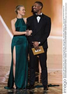 Feb 28, 2016 - Hollywood, California, U.S. - Oscar-nominee Rachel McAdams and Michael B. Jordan present onstage during the live ABC Telecast of The 88th Oscars at the Dolby Theatre. Hollywood U.S. - ZUMAz03_