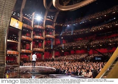 Feb 28, 2016 - Hollywood, California, U.S. - Chris Rock hosts the live ABC Telecast of The 88th Oscars at the Dolby Theatre. Hollywood U.S. - ZUMAz03_