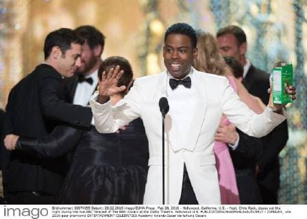 Feb 28, 2016 - Hollywood, California, U.S. - Host, Chris Rock, closes out the night during the live ABC Telecast of The 88th Oscars at the Dolby Theatre. Hollywood U.S. - ZUMAz03_