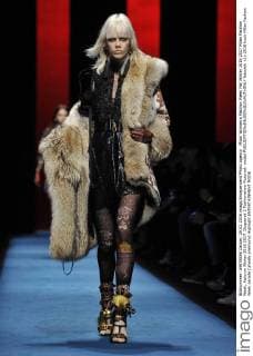 Milan Woman s Fashion Week Fall Winter 2016 2017 Milan Fashion Week, Autumn Winter 2016 2017. Dsquared 2 Fashionshow Pictured: model  fotosicki